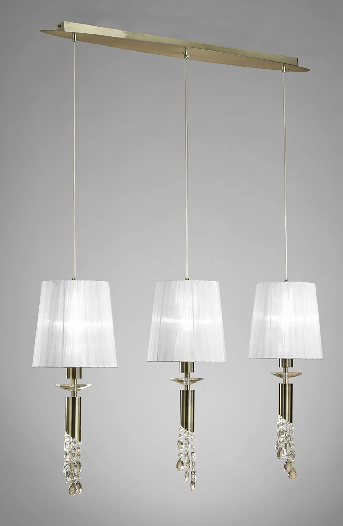 Tiffany Antique Brass-White Crystal Ceiling Lights Mantra Linear Crystal Fittings Tiffany Antique Brass-White Crystal Ceiling Lights Mantra Linear Crystal Fittings